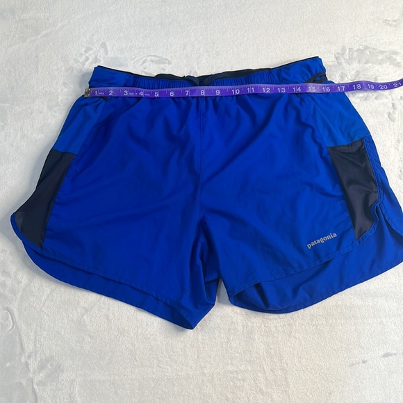Patagonia blue outdoor athletic shorts size large (amazing pockets) - Picture 9 of 10